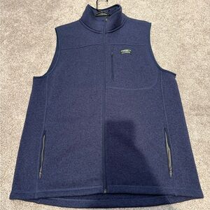 NWOT - L.L. Bean Bright Blue Better Sweater Fleece Vest